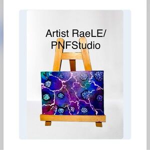 Orig Mixed Media On Canvas Panel Sz5x7 
Title When Hydrangeas Bloomed 2021